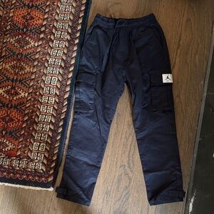 Jordan black cotton Cargo Pants